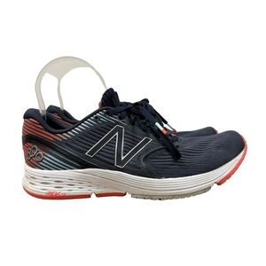 New Balance 890 Navy Blue & Orange Running Shoes 8